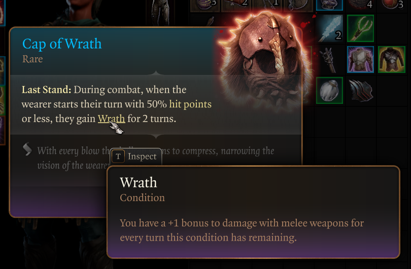 Example from Baldur's Gate 3